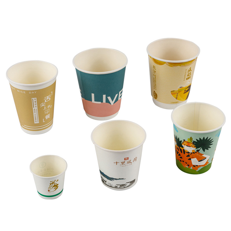 Las características del vaso de papel.