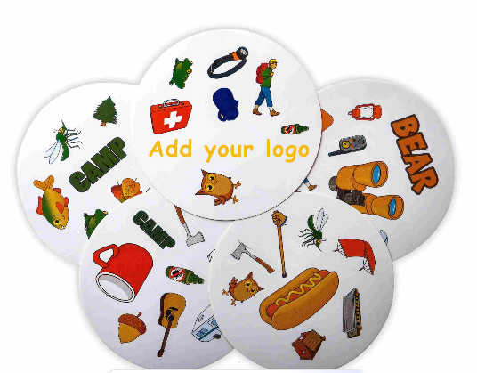 Tarjeta de papel de la pareja de la familia del partido del fabricante de la impresión personalizada