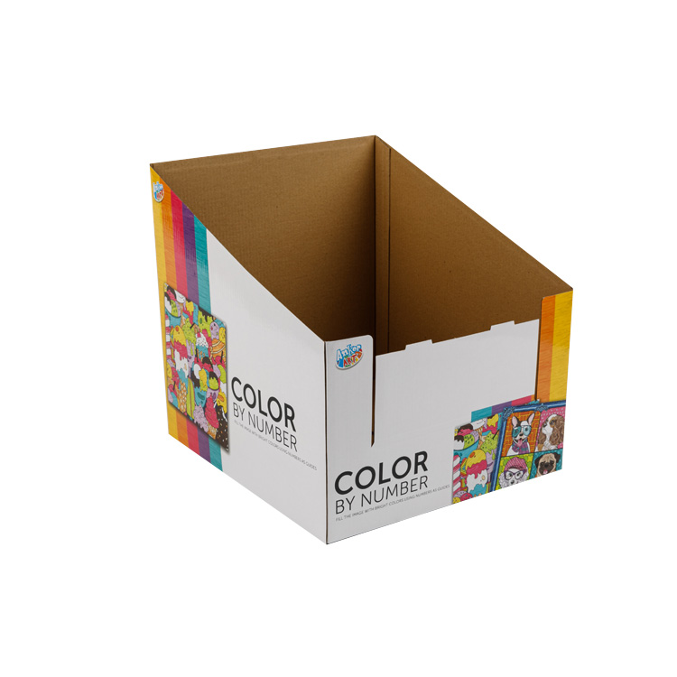 Caja de papel para tienda