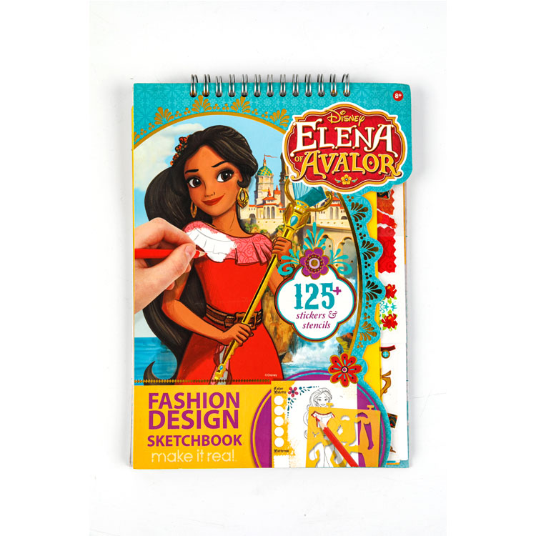 Sketch Book-Top Espiral Libro Magic Girl