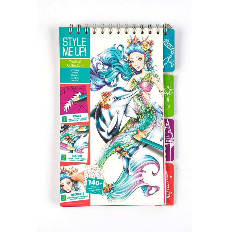 Sketch Book-Top Espiral Book Nice Mermaid